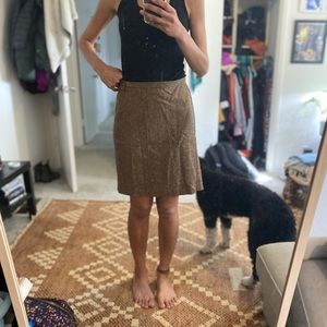 Limited Stretch Wool Skirt